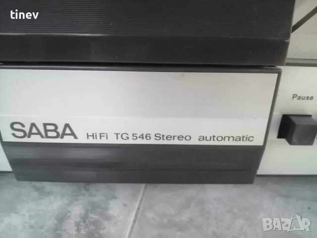Ролков магнетофон Saba, снимка 3 - Аудиосистеми - 38043930