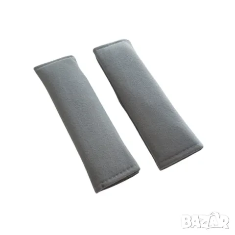 Протектори за автомобилен колан - 2 броя, сиви