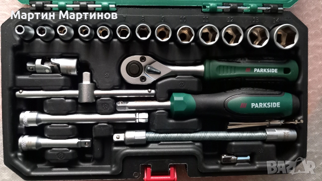Комплект тресчотки PARKSIDE, снимка 5 - Други инструменти - 52736515