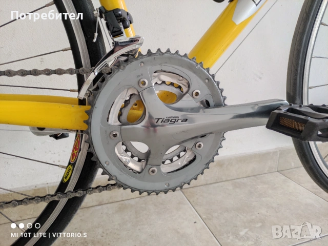 Шосеен велосипед Wheeler Roadracing 7100 размер 54 3x9 Shimano Ultegra , снимка 3 - Велосипеди - 54183987