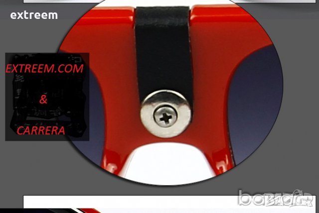 C A R R E R A - АВИАТОР - РАМКА  Бяла + Червено+ТЪМНО СТЪКЛО UV400, снимка 5 - Слънчеви и диоптрични очила - 29525956