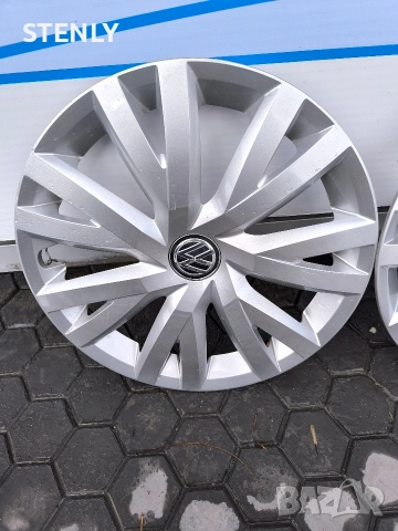 Оригинални тасове за Фолксваген Wv.16 цола , снимка 4 - Аксесоари и консумативи - 52710182