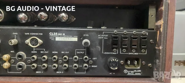 Luxman CL-35-II лампов предусилвател, снимка 8 - Ресийвъри, усилватели, смесителни пултове - 55881831