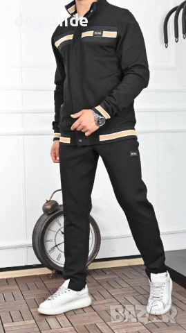 Мъжки спортен екип BOSS  Материя 100% памук , снимка 2 - Спортни дрехи, екипи - 51324762