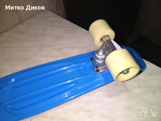 Penny Board Exclusive 55 см син нов, снимка 7 - Скейтборд, ховърборд, уейвборд - 51107073