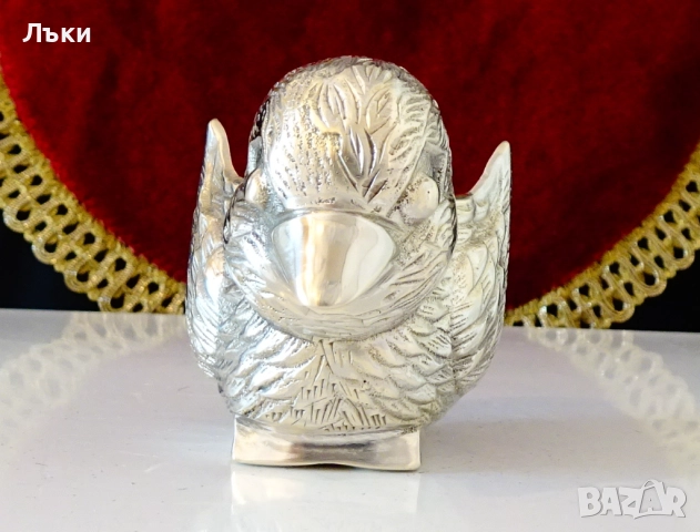 Посребрена бижутерка Птица,HRW Fink Germany. , снимка 3 - Антикварни и старинни предмети - 52013004
