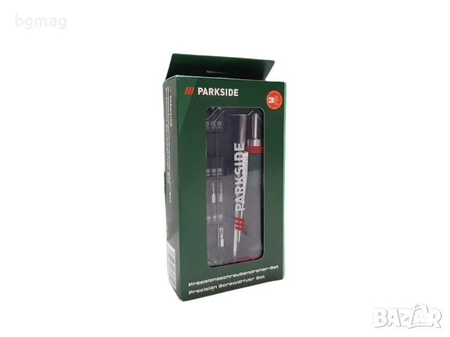 PARKSIDE комплект отвертка и битове за финна механика-18 части, снимка 5 - Отвертки - 52340128