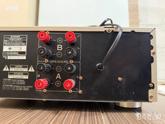 Pioneer A-676, снимка 12 - Ресийвъри, усилватели, смесителни пултове - 52081230
