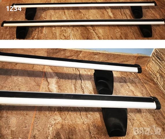 Алуминиев багажник напречни греди THULE рейки за NISSAN Juke първа генерация F15