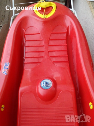 Детска шейна Snow Flipper Deluxe със спирачки, снимка 6 - Зимни спортове - 53323035