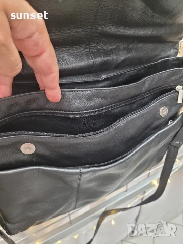 естествена кожа чанта за документи, за работа, А, снимка 8 - Чанти - 50943077