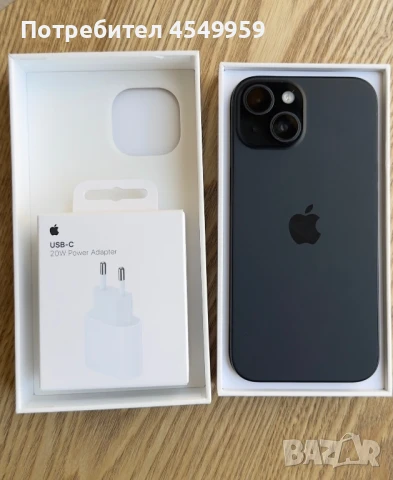 iPhone 15/ Battery 96%/ Гаранция до 2027, снимка 1