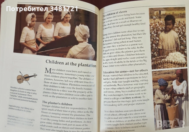 Животът в плантацията / Life on a Plantation, снимка 8 - Енциклопедии, справочници - 53883417