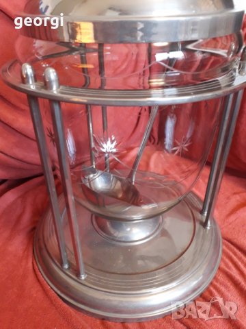 Стара немска кристална купа за пунш , снимка 3 - Декорация за дома - 31354940