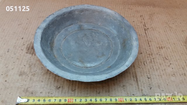 отличен калайдисан възрожденски сахън, купа, поднос , снимка 9 - Антикварни и старинни предмети - 37824407