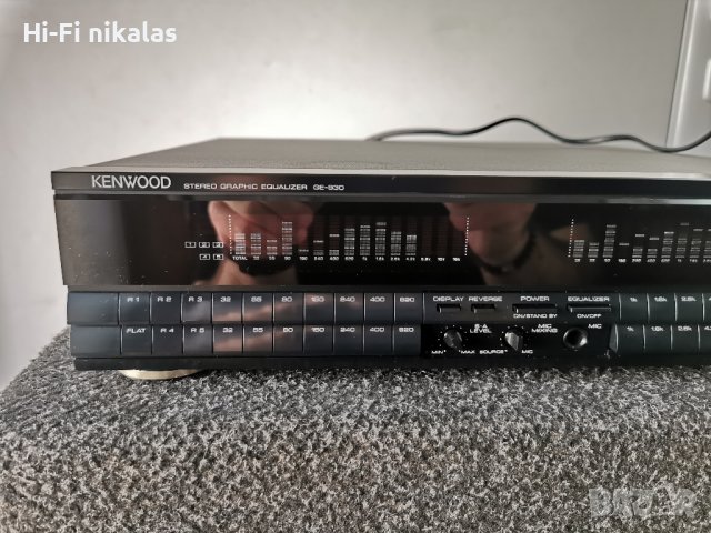 ТОП!!! 14 бандов Еквалайзер EQ KENWOOD GE-930, снимка 3 - Еквалайзери - 42805189