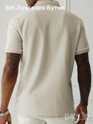 👕 Мъжка Polo тениска ICON – стил, сила и характер в едно 👕, снимка 7 - Тениски - 51404890