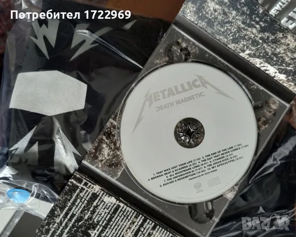 Metallica “ Death Magnetic “, снимка 4 - DVD дискове - 56441464