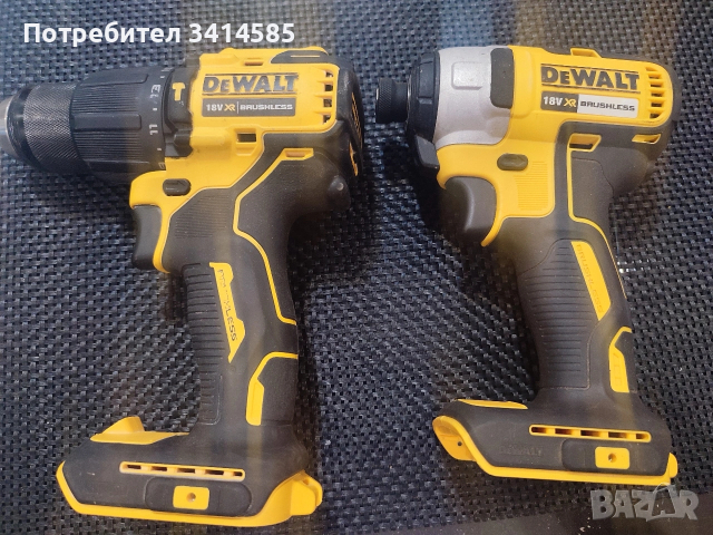 DeWALT DCD709, DCF787, батерия 4ah, зарядно и куфар, снимка 7 - Други инструменти - 53987007
