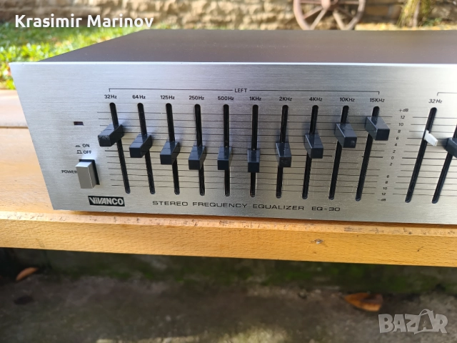 Vivanco EQ-30 *2x10 бандов еквалайзер*, снимка 4 - Ресийвъри, усилватели, смесителни пултове - 52636851