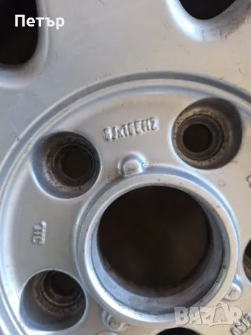 ОРИГИНАЛНИ АЛУМИНИЕВИ ДЖАНТИ ФОЛКСВАГЕН -5x112х57.1-16цола, снимка 6 - Гуми и джанти - 49401739