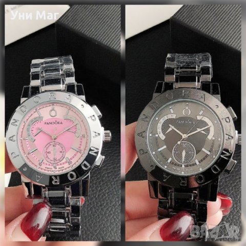 Стилен ръчен дамски часовник Pandora / Пандора, снимка 1 - Дамски - 37074065