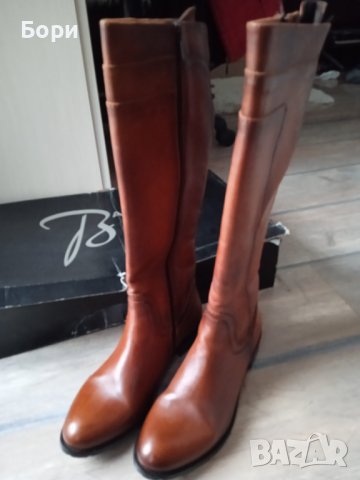 Дамски ботуши естествена кожа нови, снимка 5 - Дамски ботуши - 38819175