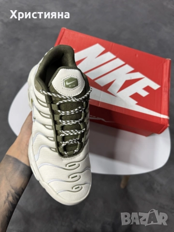 Nike Air Max Plus Phantom/Neutral Olive/Cargo Khaki, снимка 2 - Маратонки - 56443012