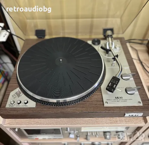 💥Ретро грамофон Akai AP-206 C - Direct Drive - Made in Japan💥, снимка 2 - Грамофони - 49999463
