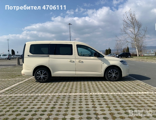 VW Caddy Maxi 2.0 d 7 места, 3 г. фабрична гаранция, снимка 4 - Автомобили и джипове - 53918979
