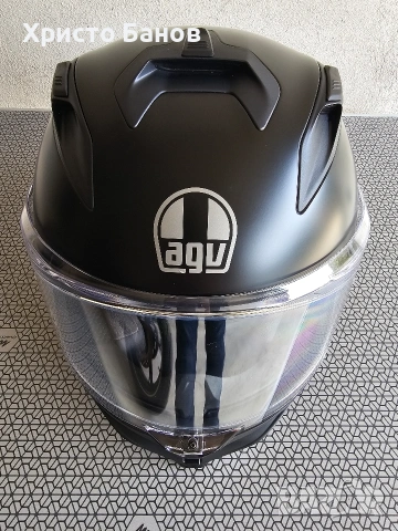 Мотоциклетна каска AGV K7, черен мат, размер L, снимка 3 - Аксесоари и консумативи - 53303896