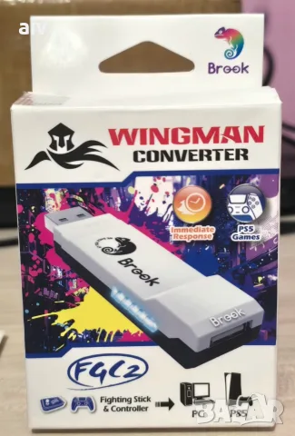 Brook Wingman FGC 2 Converter Адаптер за PS5 / PC
