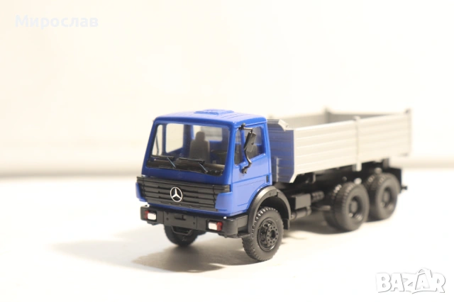 HERPA HO 1/87 MERCEDES САМОСВАЛ КАМИОН МОДЕЛ ИГРАЧКА, снимка 2 - Колекции - 54340203