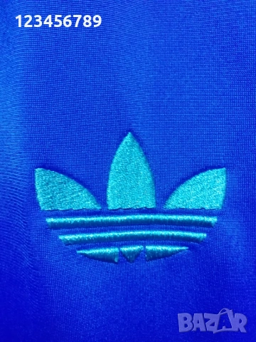 Adidas Originals Blue Firebird оригинално горнище размер М, снимка 5 - Спортни дрехи, екипи - 53329596