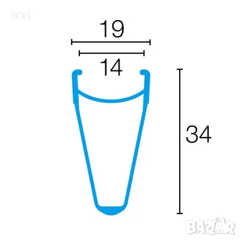Шосейни капли AMERICAN CLASSIC AERO 420- за 10 Скорости!!, снимка 13 - Части за велосипеди - 50179421