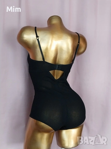 S Черно дантелено боди , снимка 12 - Бельо - 54249121