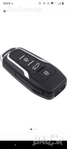 Ключ за кола с шпионска камера iUni RMS25, 64GB, Full HD, детекция на движение, снимка, видео, снимка 9 - Камери - 51521930