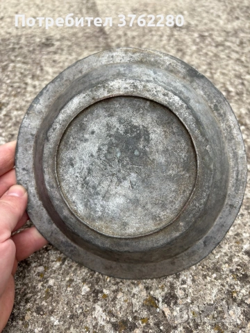 Стара медна паница, снимка 2 - Антикварни и старинни предмети - 54156623