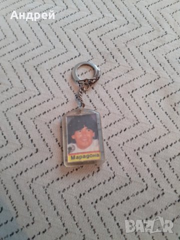 Стар ключодържател Марадона, снимка 3 - Други ценни предмети - 29480401