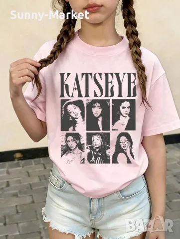Детска тениска KATSEYE K POP BTS детски тениски, снимка 10 - Детски тениски и потници - 55746456
