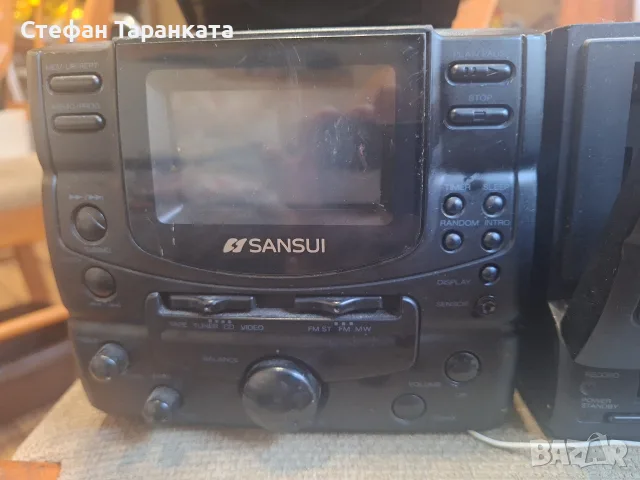 Аудио система Sansui от две части, снимка 2 - Аудиосистеми - 55904564