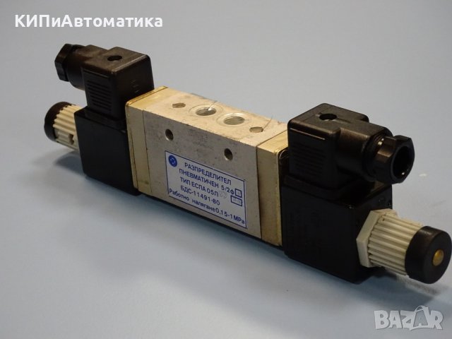 разпределител пневматичен 5/2Ф ЕСПА 05П 24VDC/220AC, снимка 2 - Резервни части за машини - 38283117