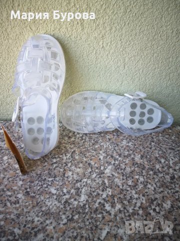 Силиконови сандалки номер 26 Chicco, снимка 7 - Детски сандали и чехли - 29661643