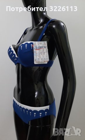 Дамски бански от две части - "LORIN" L2067/6 Push-Up -36/70С , снимка 4 - Бански костюми - 37010869