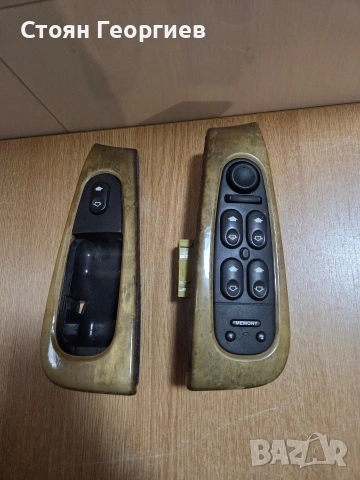 Панел с бутони за управление на стъклата и огледалата за Jaguar S-Type