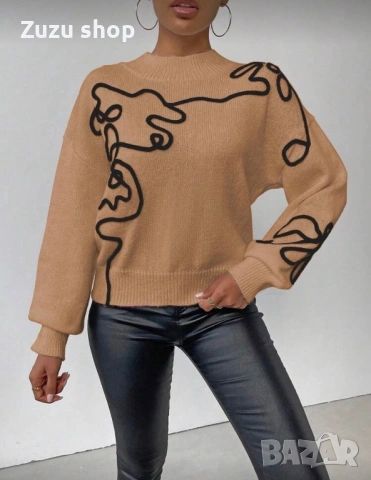 Дамска блуза с дълъг ръкав, снимка 4 - Блузи с дълъг ръкав и пуловери - 53158622