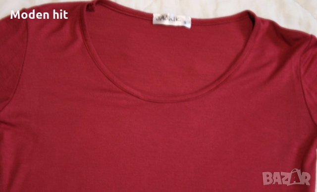 Нова блуза цвят бордо, снимка 4 - Блузи с дълъг ръкав и пуловери - 30382818