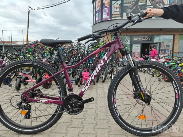 Промо велосипед 27.5" Sprint MAVERICK LADY S розов, снимка 12 - Велосипеди - 56070572