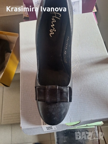 нови обувки Флавия естествена кожа на висок ток,стилни и елегантни. 