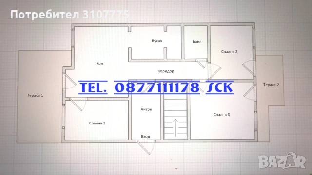 Голям 4-стаен в Топ Локация!!! Поморие, Стар Град, снимка 15 - Апартаменти - 53325823
